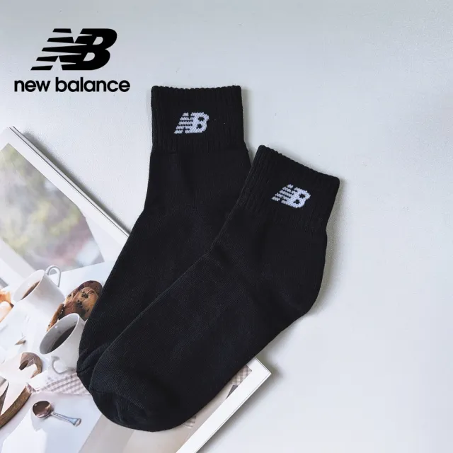 【NEW BALANCE】NB 常年性短襪_7120400389_中性_黑色