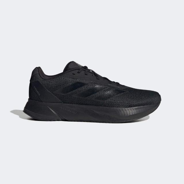 【adidas 愛迪達】Duramo SL M 男 慢跑鞋 運動 路跑 休閒 緩震 耐磨 透氣 舒適 全黑(IE7261)