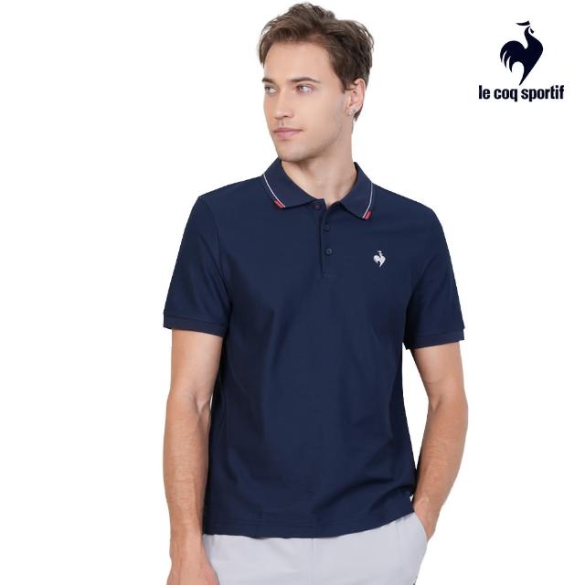 【LE COQ SPORTIF 公雞】休閒經典短袖POLO衫 男款-3色-LYT21341