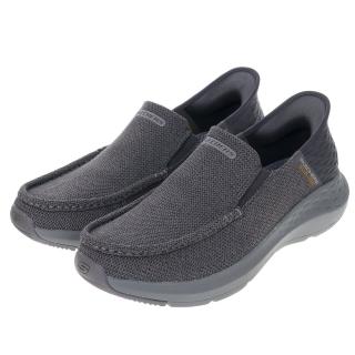 【SKECHERS】男鞋 休閒系列 瞬穿舒適科技 PARSON(204804GRY)