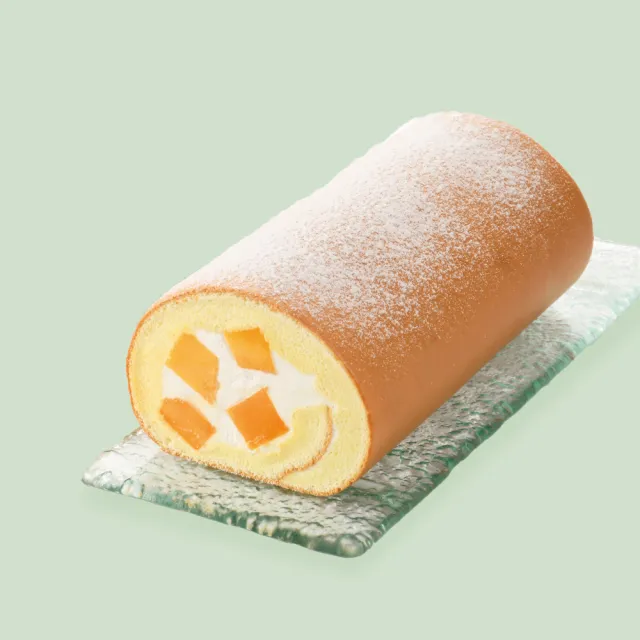 【亞尼克-門市自取】新鮮芒果生乳捲蛋糕1條 18CM/條免運組