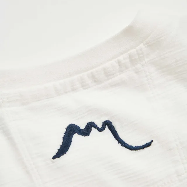 【EDWIN】江戶勝 女裝 七富士山短袖T恤(米白色)