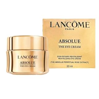 【LANCOME 蘭蔻】絕對完美永生玫瑰金逆時眼霜 20ml(新版 國際航空版)