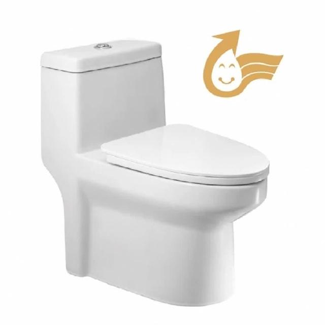 【海夫健康生活館】ITAI一太 陶瓷抗汙釉面 噴射虹吸式-金級省水馬桶(ET-7006 管距30cm)