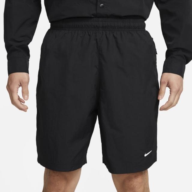 【NIKE 耐吉】NIKE AS M NK SOLO SWSH WVN SHORT 男 運動短褲 黑(DX0750010)