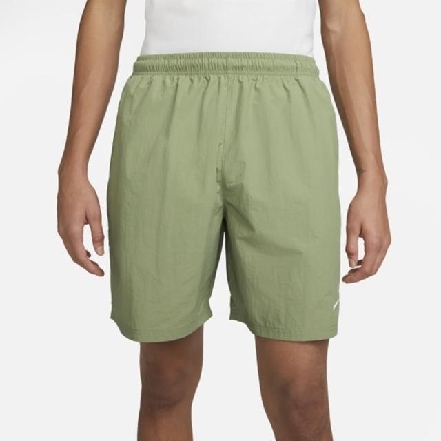 【NIKE 耐吉】NIKE AS M NK SOLO SWSH WVN SHORT 男 運動短褲 綠(DX0750386)
