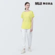 【MUJI 無印良品】女聚酯纖維涼感船領短袖T恤(共6色)