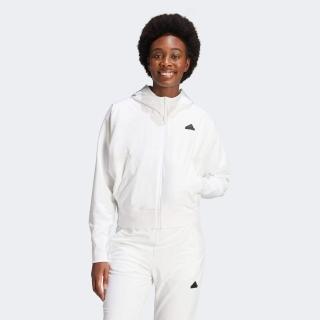 【adidas 愛迪達】運動服 連帽外套 女外套 W Z.N.E. WVN FZ(IN9483)