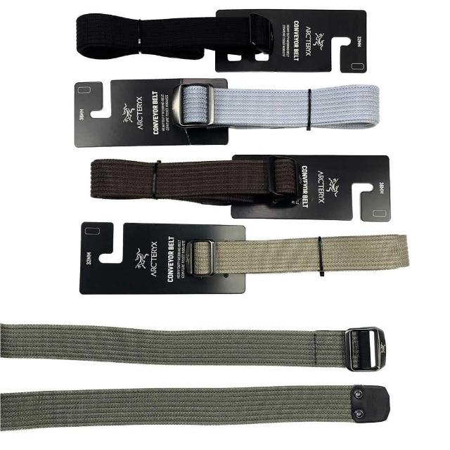 【Arcteryx 始祖鳥】高檔貨 始祖鳥 編織腰帶 現貨 40腰內 棉腰帶 大尺碼 配件 Arcteryx 保證正品(腰帶9005)