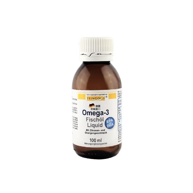 【德國 Natural Fit 活粒適】Omega-3 液態魚油 100 ml(德國頂級魚油 喝的魚油 EPA DHA Omega3)