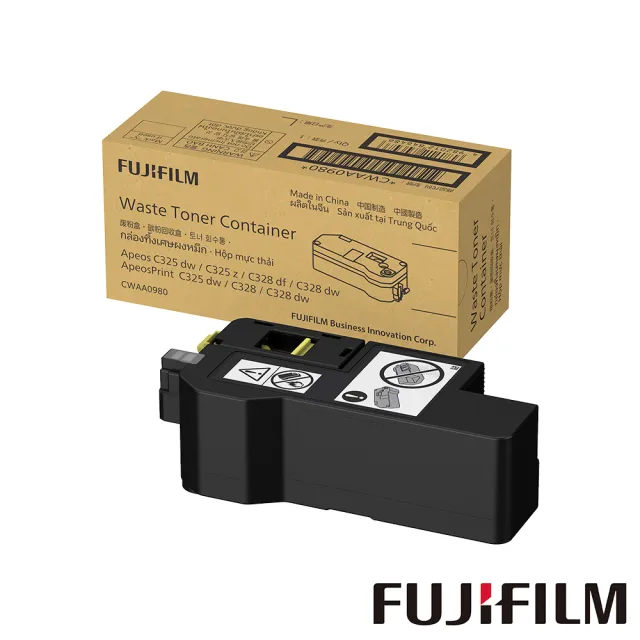 【FUJIFILM 富士軟片】CWAA0980 原廠原裝 碳粉回收盒(6000張/彩色C325系列)