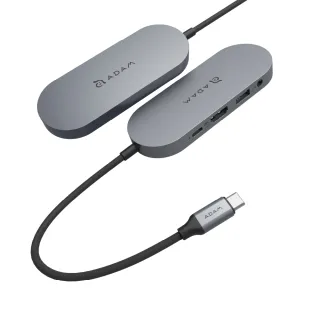 【ADAM 亞果元素】CASA Hub S 五合一 USB-C  HUB集線器 外接SSD固態硬碟 240GB