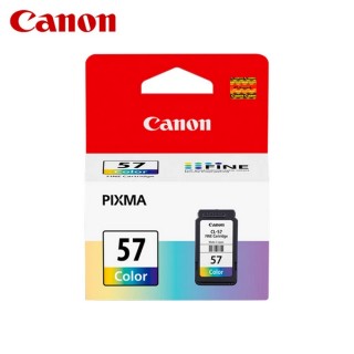 【Canon】官方直營 CL-57 日本製原廠原裝 彩色墨水匣(適用E3470/E400)