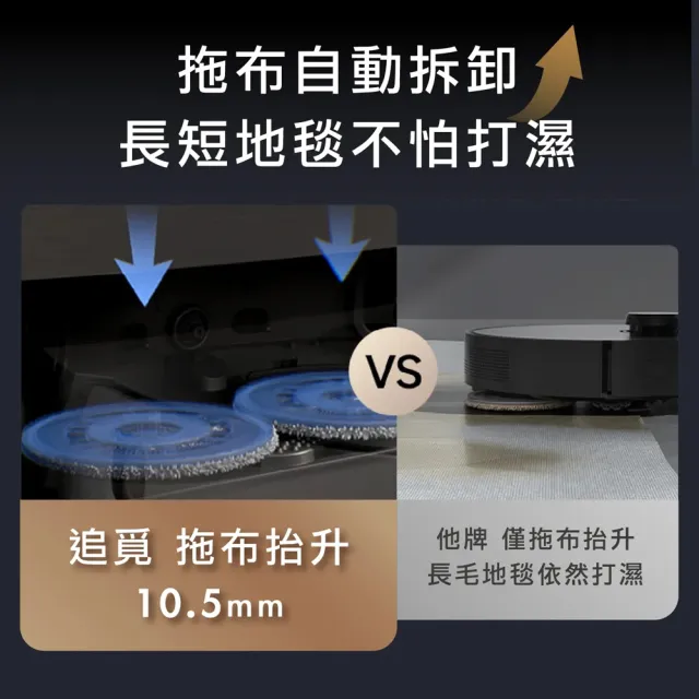 【Dreame 追覓科技】X30 Ultra 主動式AI自潔掃拖旗艦機(仿生機械臂3.0/基座自清潔/8300PA/拖布自動拆卸)