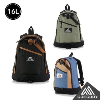 【Gregory】16L FINE DAY V2 日系 後背包 筆電包 黑/棕色 亮漆綠 米黃/藍(筆電夾層 抗撕裂 多收納空間)