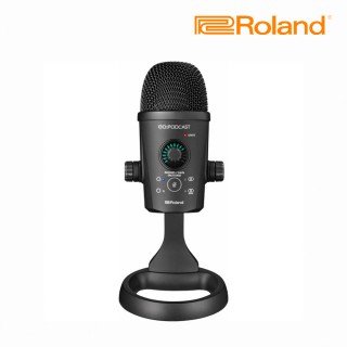 【ROLAND 樂蘭】GO:PODCAST USB電容式麥克風(原廠公司貨 商品保固有保障)
