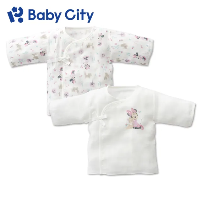 【Baby City 娃娃城】米妮紗布肚衣二入(XS/S)