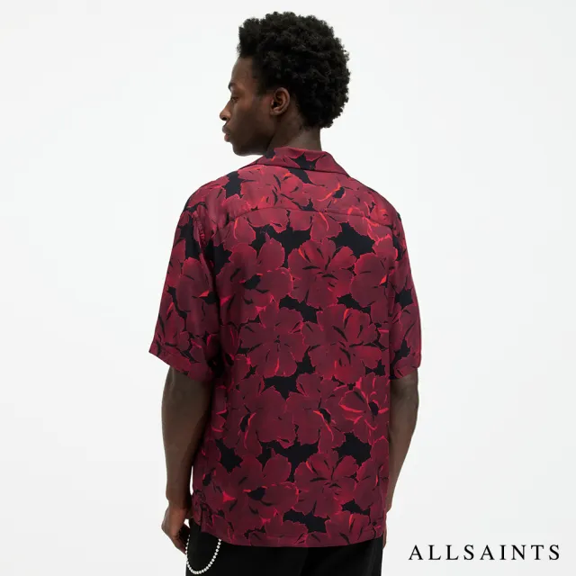 【ALLSAINTS】KAZA 人造絲花卉印花夏威夷花襯衫 MS208Z(舒適版型)