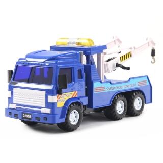 【寶盟】模擬磨輪動力車系列-警察清障車、救援車(玩具車)