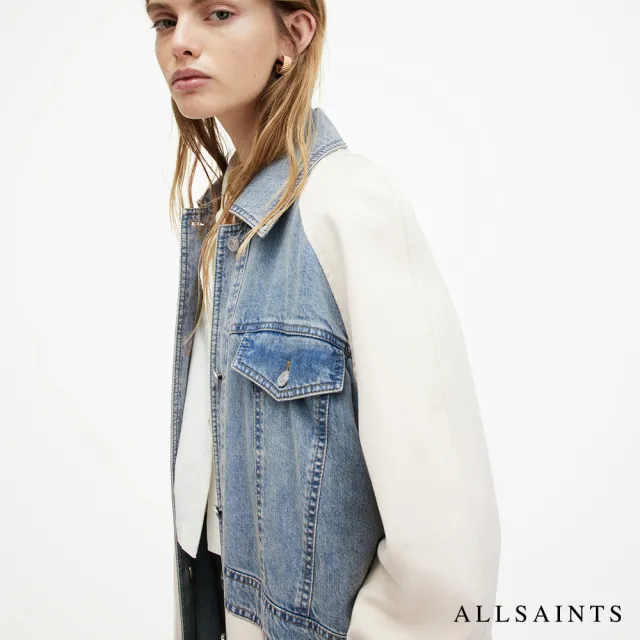 【ALLSAINTS】DAYLY 牛仔風衣外套 WO508Z(舒適版型)