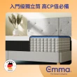 【德國Emma】Lite獨立筒床墊 贈保潔墊 標準雙人(100天試睡 高CP值專利涼感透氣記憶棉獨立筒床墊)