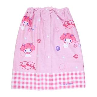 【SANRIO 三麗鷗】兒童用抗UV浴巾裙 60*110cm 美樂蒂 貝殼