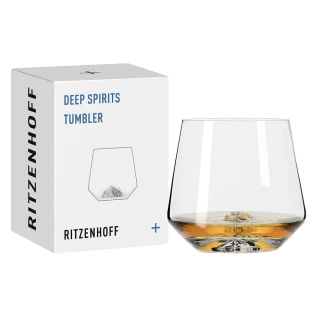 【RITZENHOFF】Deep Spirits/ 深靈系列威士忌酒杯-冰峰耀眼(德國製造/無鉛水晶玻璃)