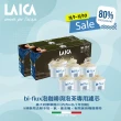 【LAICA 萊卡】義大利原裝進口 bi-flux長效8周高效雙流濾芯 咖啡與茶專用 濾芯(6入/盒)