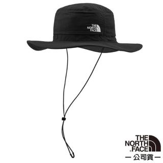 【The North Face】中性款 Horizon Breeze Brimmer Hat 輕質透氣遮陽帽.圓盤帽(5FX6-JK3 黑 N)