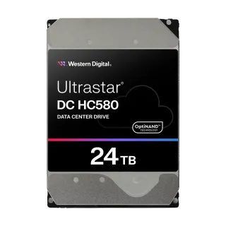 【WD 威騰】Ultrastar DC HC580 24TB 3.5吋企業級硬碟(0F62796)