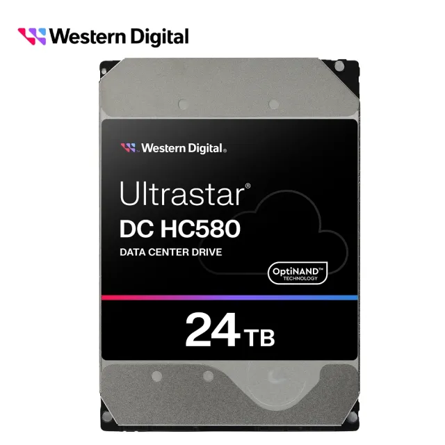 【WD 威騰】Ultrastar DC HC580 24TB 3.5吋企業級硬碟(0F62796)