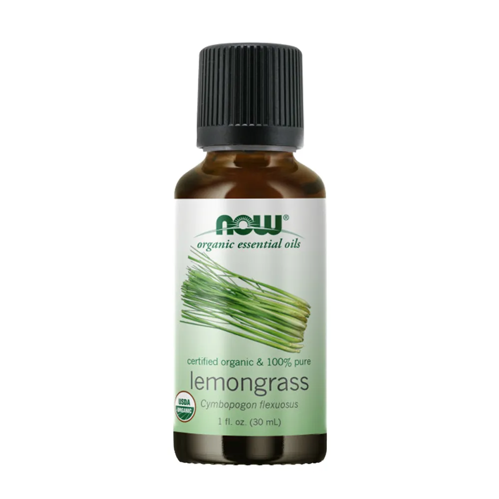 【NOW娜奧】美國USDA有機認證純檸檬香茅精油 30ml -7415-Now Foods(檸檬草精油)