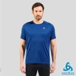 【ODLO官方直營】男 女 CT ESSENTIAL 短袖T-SHIRT 水霧綠 活瑚橘 利摩藍(吸濕排汗 抗臭衣 抑菌抗臭)