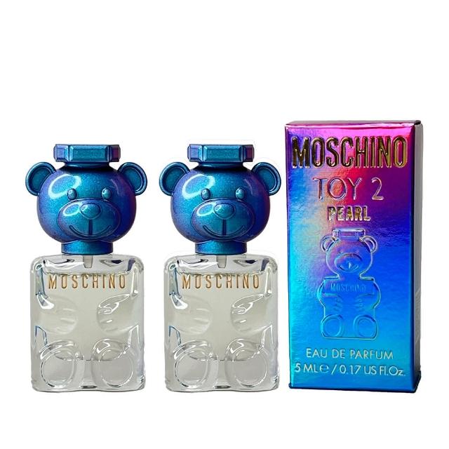 【MOSCHINO】珍珠熊女性淡香精 5ml -2入組(專櫃公司貨)