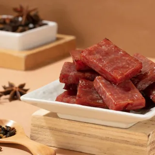 【萬味軒肉乾】黑胡椒厚片肉乾(330g/包)