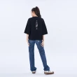 【5th STREET】女裝動物酒瓶繡花短袖T恤-黑色