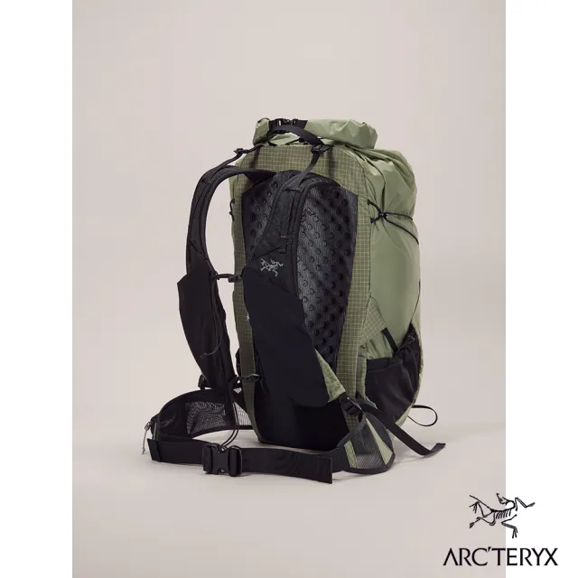 【Arcteryx 始祖鳥官方直營】Aerios 35L 輕量登山背包(卡洛斯綠/糧草綠)