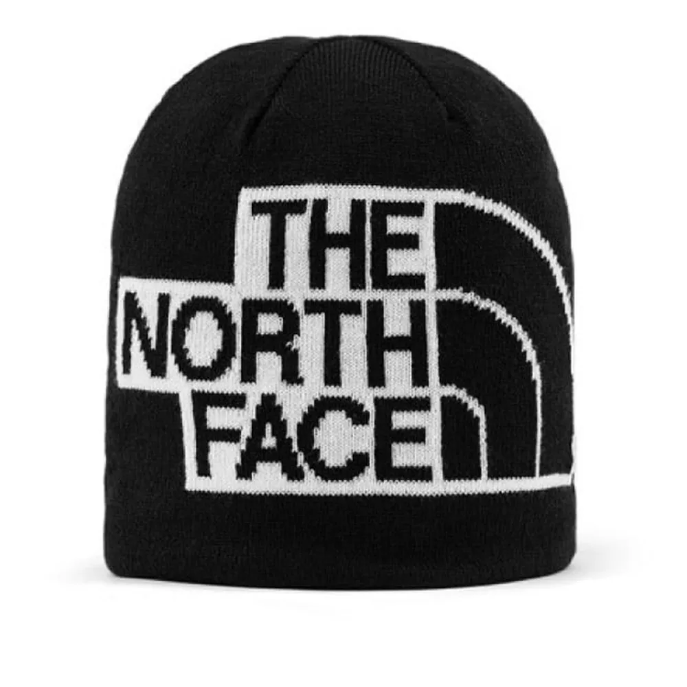 【The North Face】彈性透氣時尚針織保暖毛帽_深帽口/可覆耳.毛線帽.護耳帽(5FW8-KY4 黑 V)