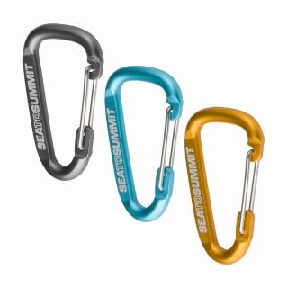【SEA TO SUMMIT】鉤環/一組3入(多用途/配件/金屬/安全環/實用好物/STSAABINER3)