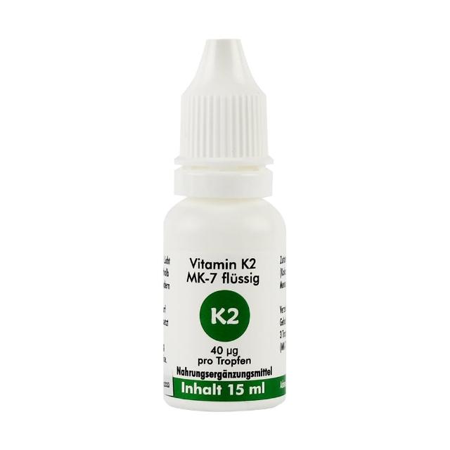 【德國 Natural Fit 活粒適】維生素K2 15ml(素食 活化肝臟 補鈣建議與D搭配)