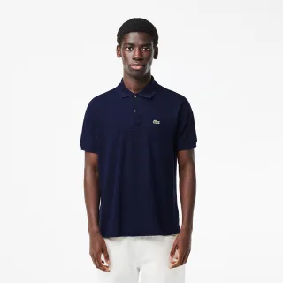 【LACOSTE】男裝-經典L1212短袖Polo衫(海軍藍)