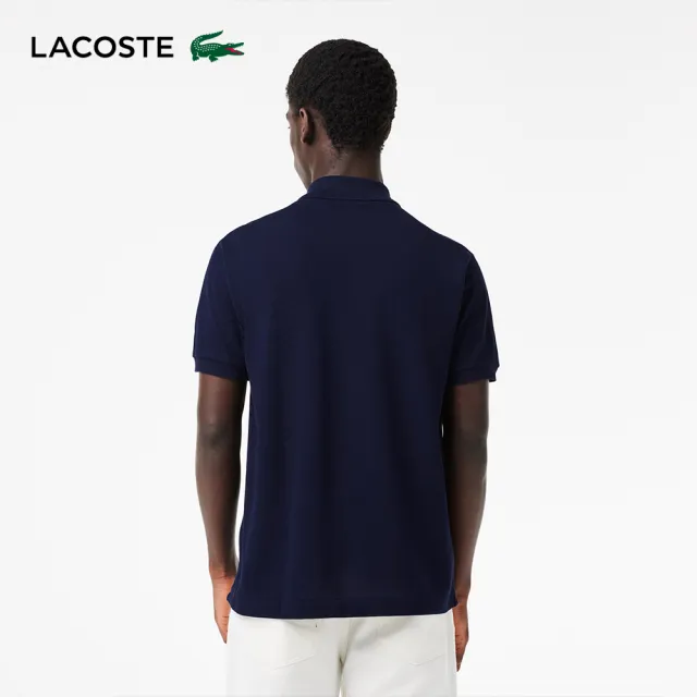 【LACOSTE】男裝-經典L1212短袖Polo衫(海軍藍)