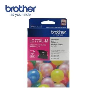 【brother】官方直營 LC77XL-M 原廠超大容量紅色墨水匣(MFC-J6710DW / MFC-J6910DW)