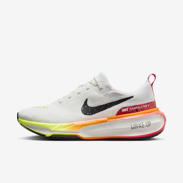 【NIKE 耐吉】ZoomX Invincible Run FK3 男 慢跑鞋 馬拉松 路跑 白橘黃(HF4915-100)