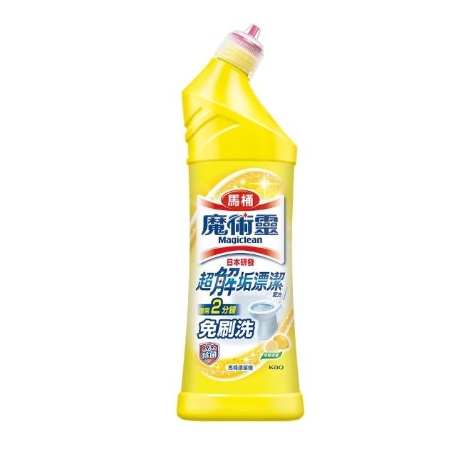 【魔術靈】殺菌瞬潔馬桶清潔劑-檸檬清香(500ml)