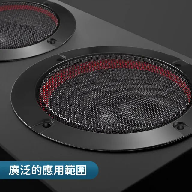 【kurumapop】汽車音響喇叭網罩2入(音箱防塵罩/音箱網罩/金屬網罩/喇叭保護網)