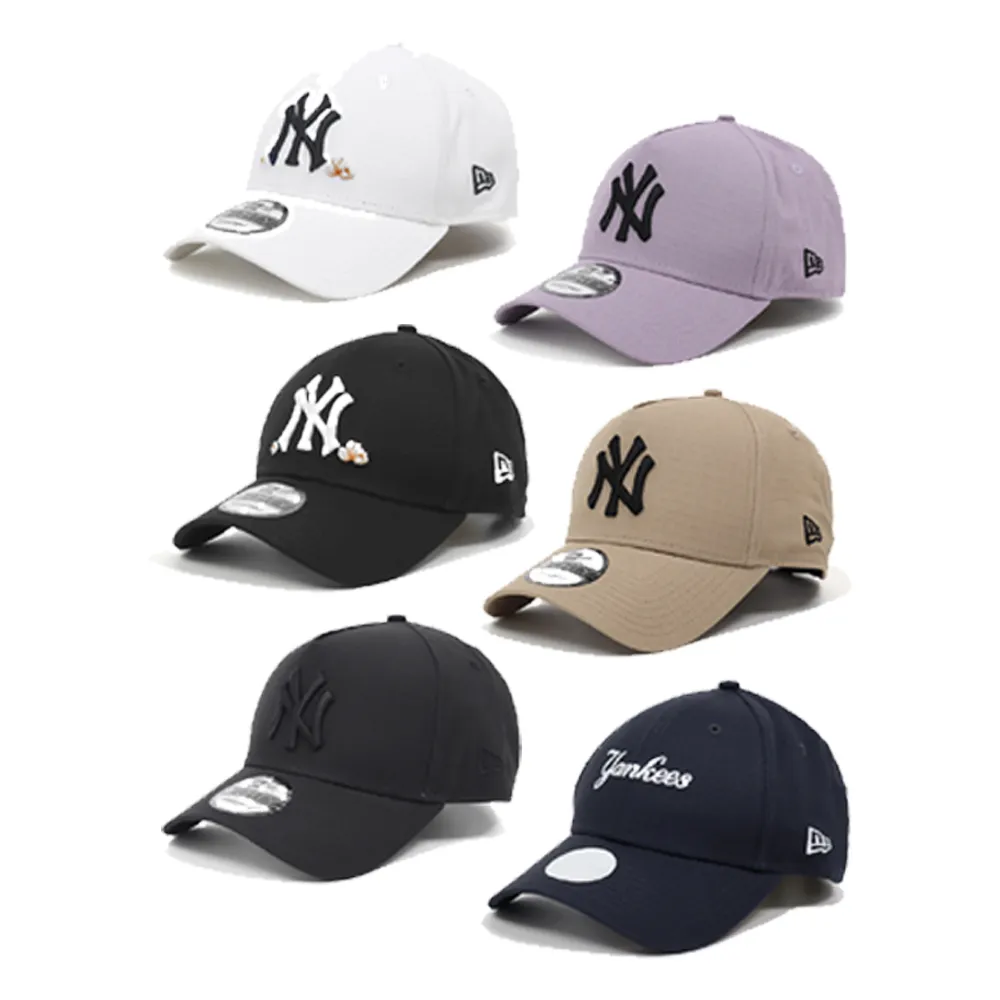 【NEW ERA】棒球帽 MLB 940帽型 可調帽圍 紐約洋基 NYY 老帽 帽子 單一價(NE60416239)