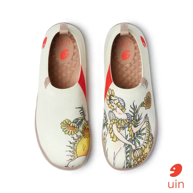 【uin】西班牙原創設計 女鞋  莎士比亞 仲夏夜之夢2彩繪休閒鞋W1011429(彩繪)