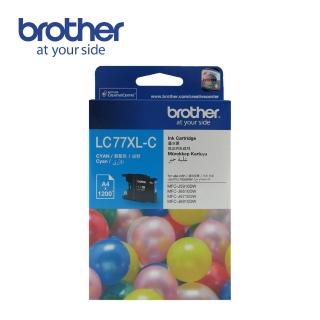 【brother】官方直營 LC77XL-C 原廠超大容量藍色墨水匣(MFC-J6710DW / MFC-J6910DW)