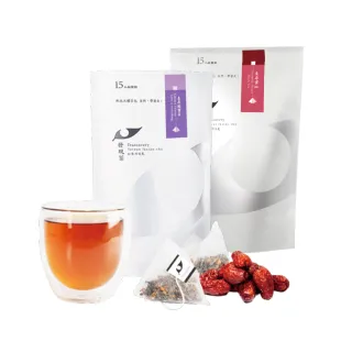 【發現茶】無糖甘甜 3-6gx15入x2袋 熱泡茶包任選(紅棗紅茶/棗尋國寶茶/黑豆綠茶/又一春青茶/禾日綠茶)